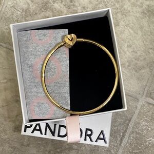 Gold Pandora Bangle